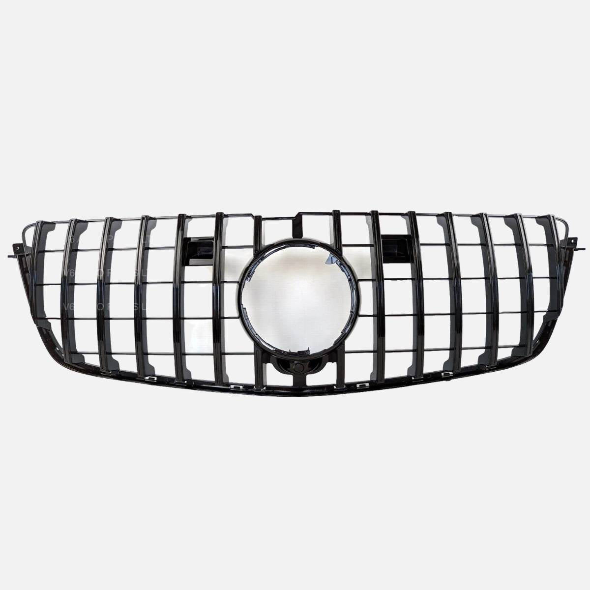For Mercedes-Benz GL-Class X166 Front Radiator Grille – Panamericana GT Style (GL400, 2013–2016)