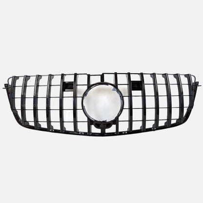 For Mercedes-Benz GL-Class X166 Front Radiator Grille – Panamericana GT Style (GL400, 2013–2016)
