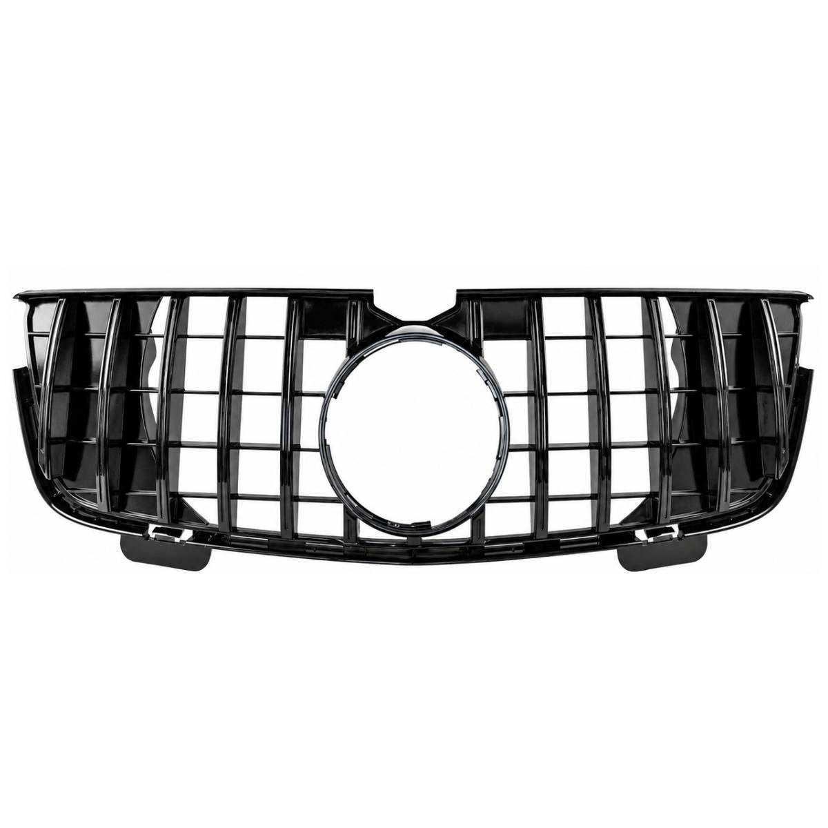 For Mercedes‑Benz GL‑Class X164 (2006–2009) Front Radiator GT‑R Style Black Grille – Fits GL320 & GL450