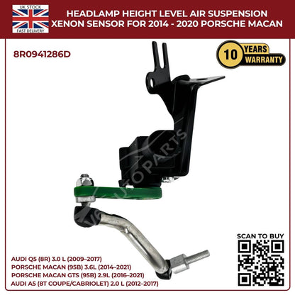 Front Right Suspension Height Level Sensor for Audi Q5 8R 8RB (2008–2017) SUV – OEM Replacement