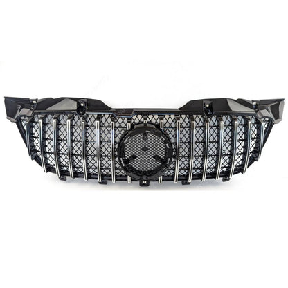 Front Radiator Grille Silver Chrome – Mercedes Sprinter W906 MK2 Pre‑Facelift 2009‑2013