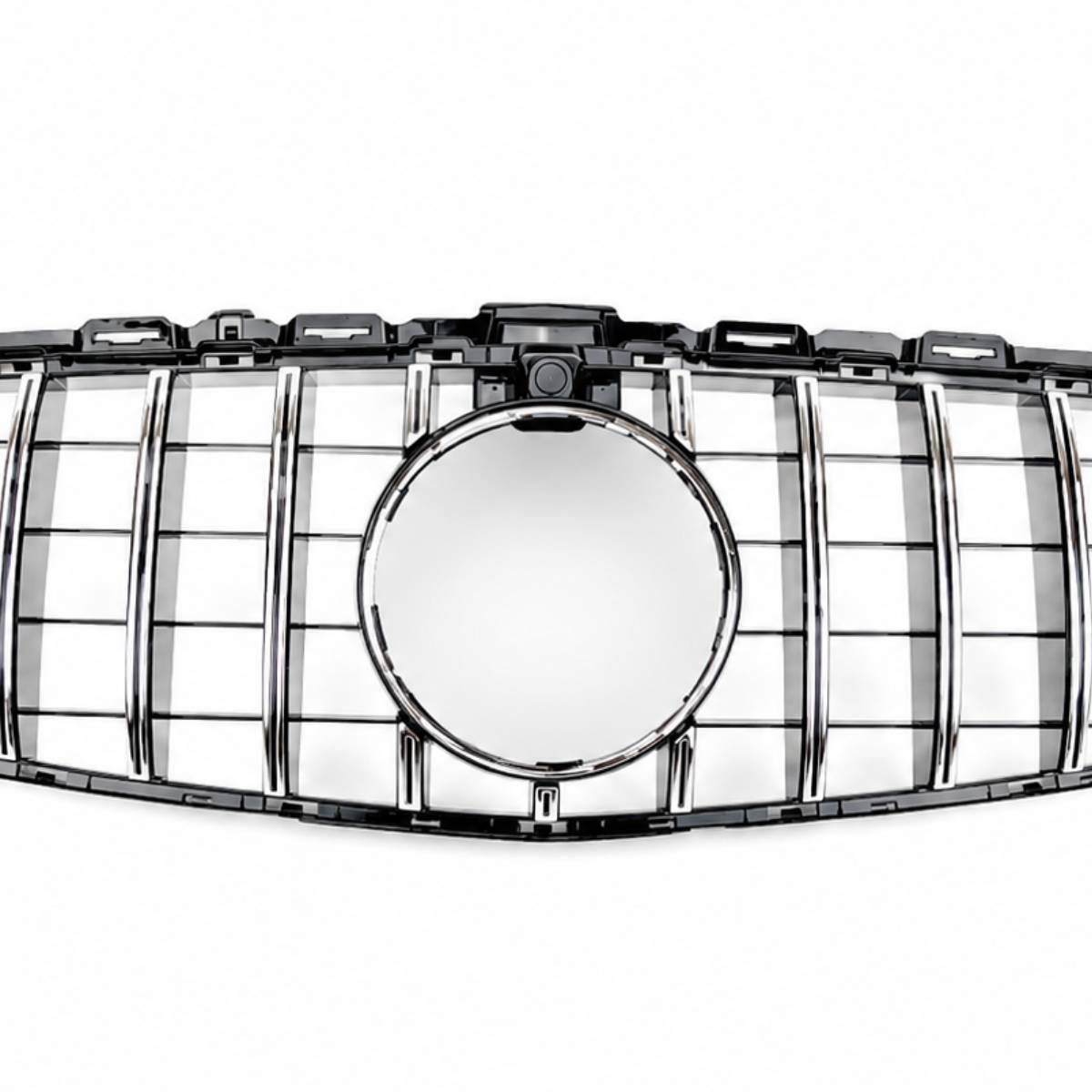 Mercedes‑Benz C‑Class C205 Coupe GT‑R Panamericana Front Radiator Grille (2015‑2018, With Camera Hole)