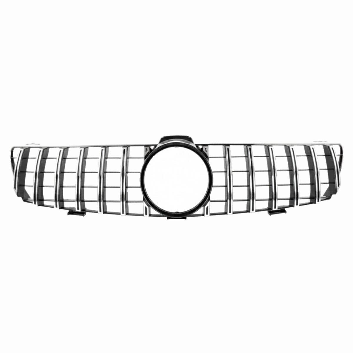 Front Bumper GT Panamericana Chrome Grille for Mercedes-Benz CLS-Class C219 (2005–2008) CLS300d | OEM-Style Fit