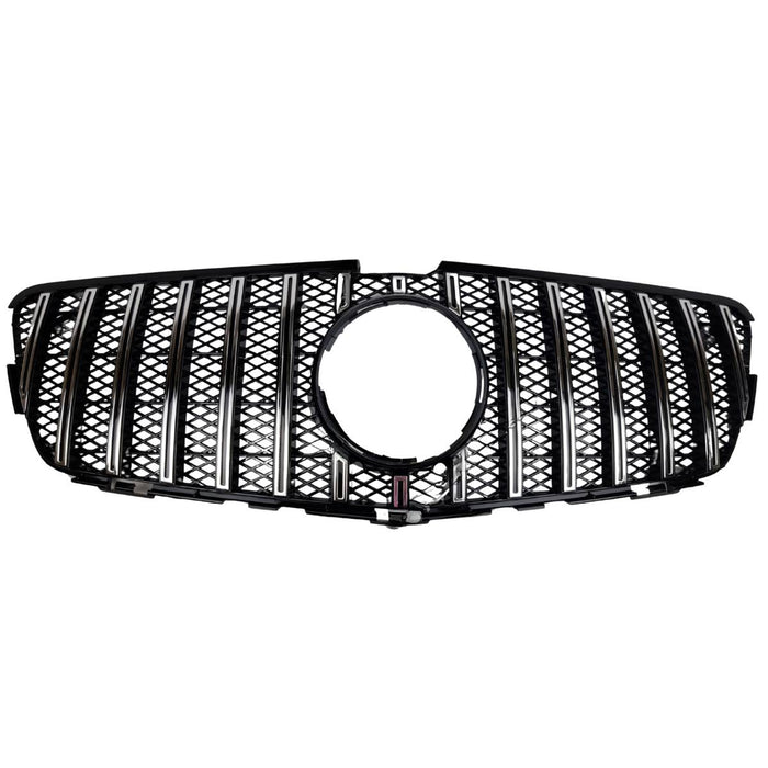 For Mercedes R-Class W251 Front Bumper Grille – Chrome Panamericana (2011–2017, R300/R280)