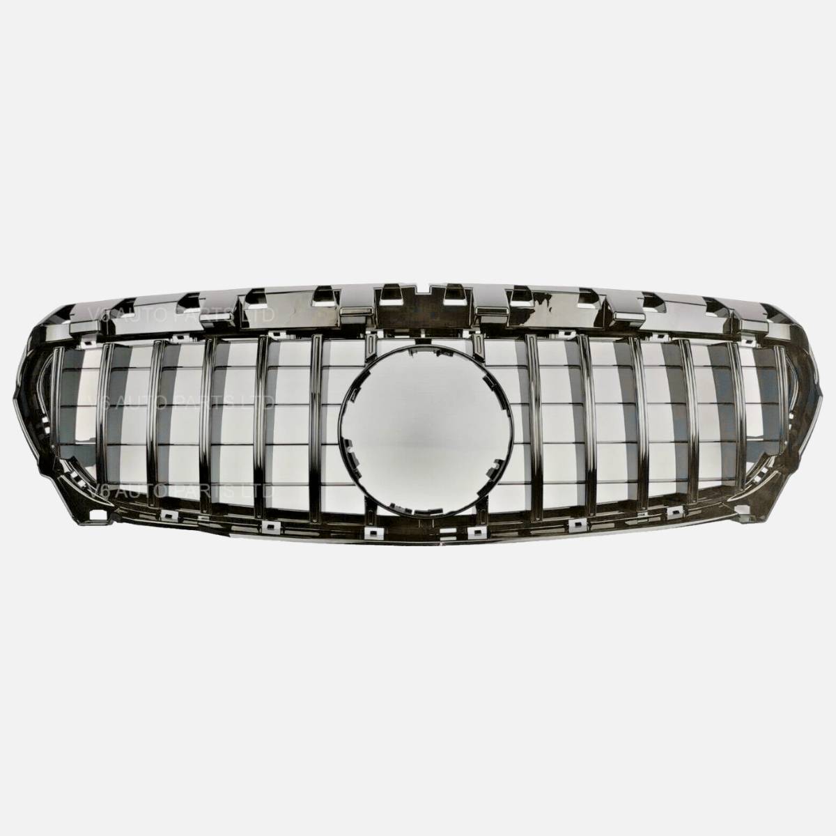Frontstoßstange, glänzend schwarzer GT-Grill für Mercedes-Benz CLA-Klasse X117 Cla200 vor dem Facelift Panamericana 2013–2017 