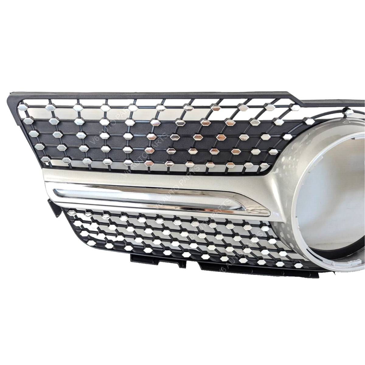 For Mercedes GLK‑Class X204 200CDI Front Radiator Grille (2008–2012 Pre‑Facelift, Chrome Finish)