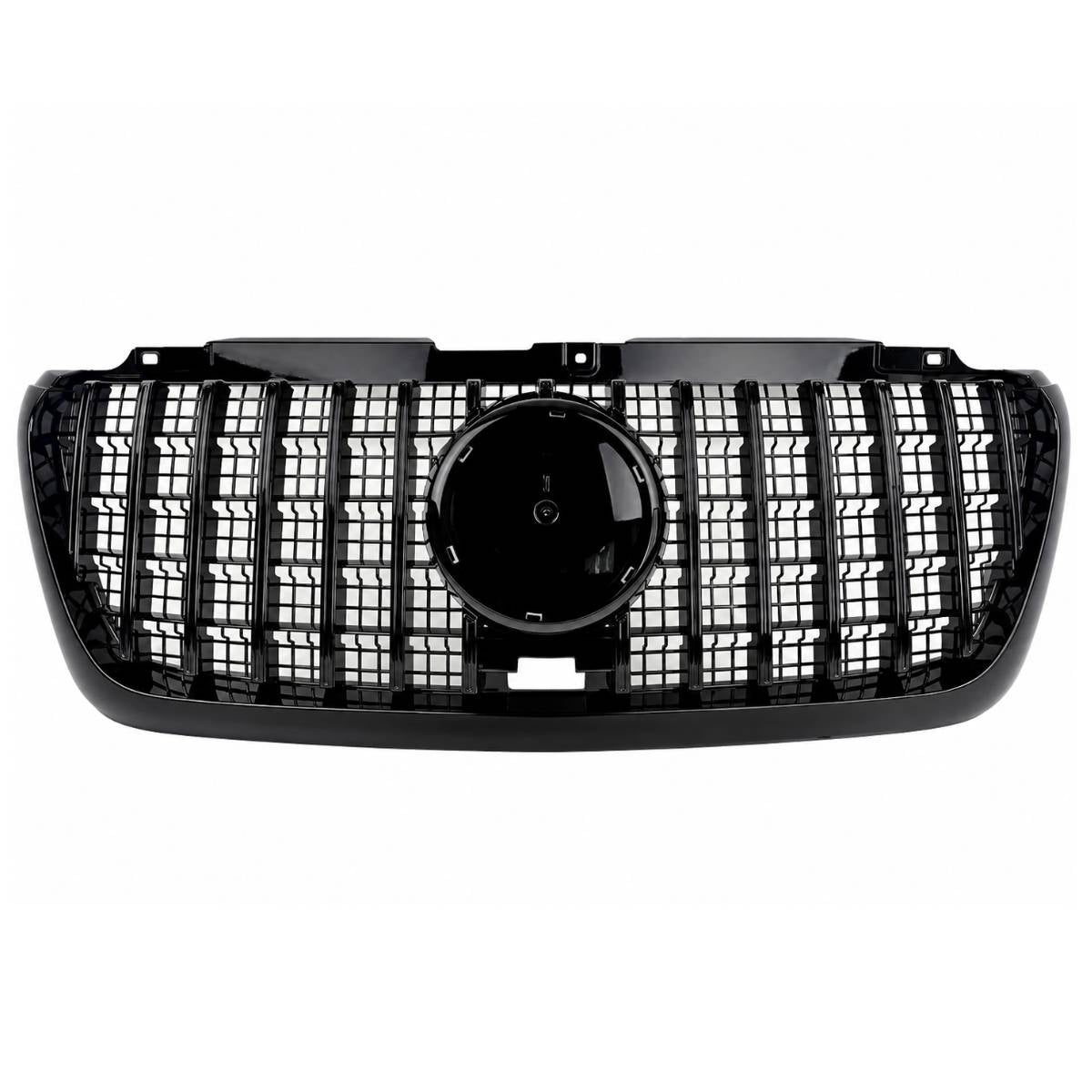 For Mercedes-Benz Sprinter W907 Panamericana Gloss Black Front Bumper Grille 2018–2025 – Cab & Van