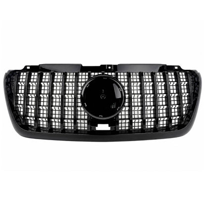 For Mercedes-Benz Sprinter W907 Panamericana Gloss Black Front Bumper Grille 2018–2025 – Cab & Van