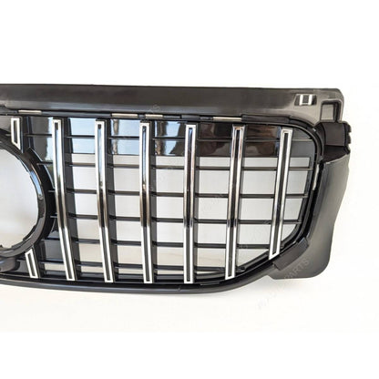 Front Radiator Grille Panamericana Style – Fits Mercedes GLB‑Class X247 180d / 220d (2019–2023)