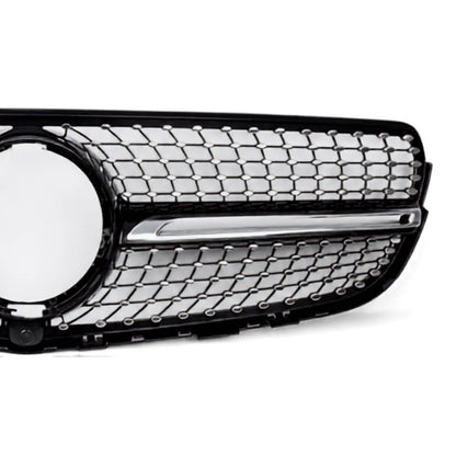 For Mercedes‑Benz GLC‑Class X253/Coupe Front Bumper Grille – Fits GLC400 & GLC450 (2015–2019 AMG Style Upgrade)