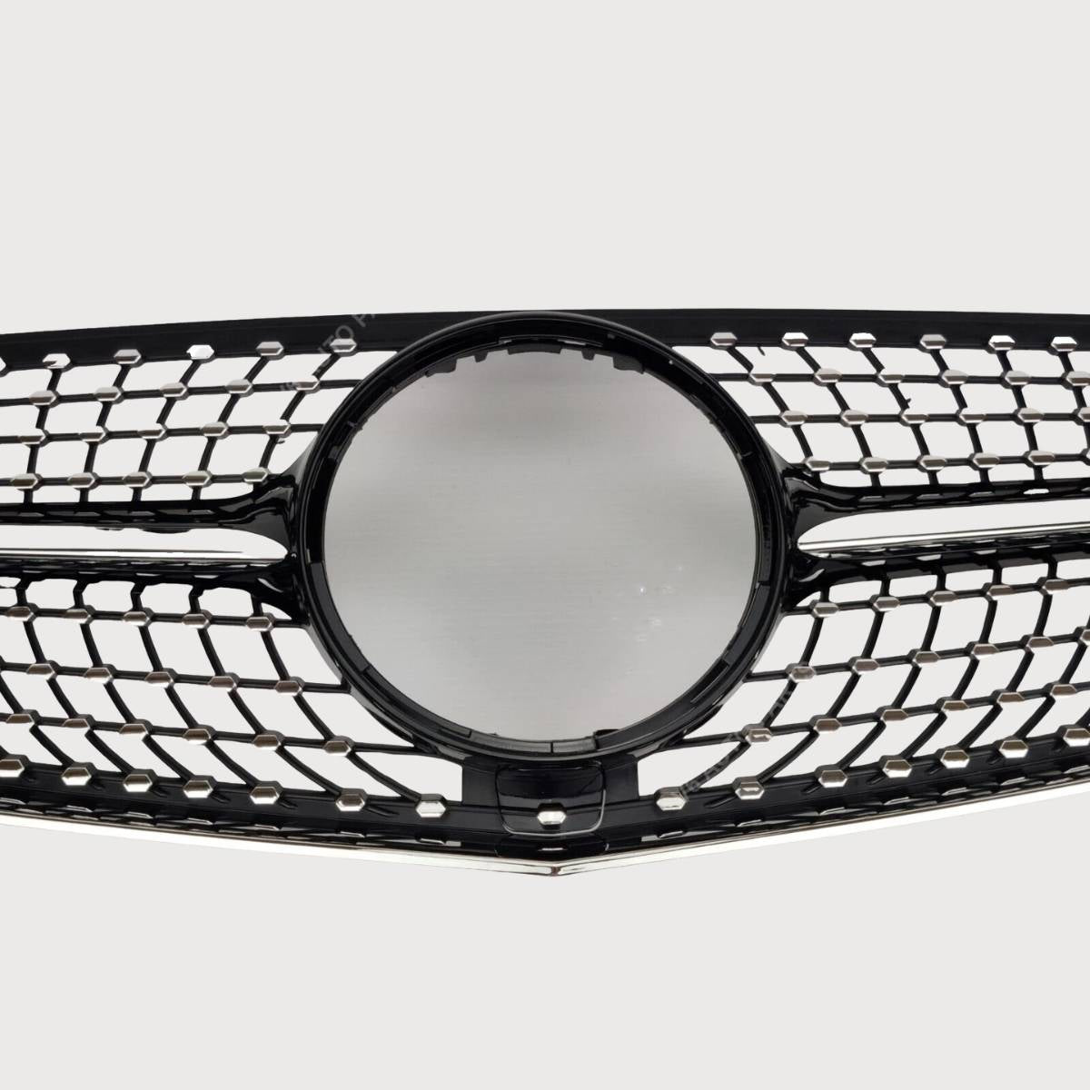 Mercedes E-Class W207 AMG Diamond Front Bumper Grille – Fits E200, E220 Coupe (2013–2016)