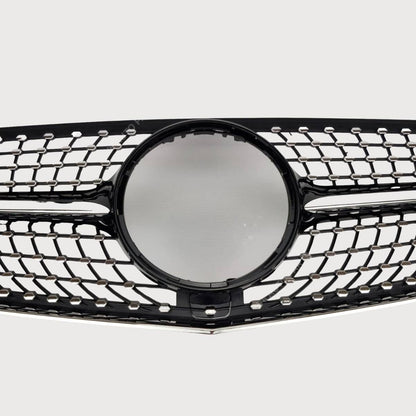 Mercedes E-Class W207 AMG Diamond Front Bumper Grille – Fits E200, E220 Coupe (2013–2016)