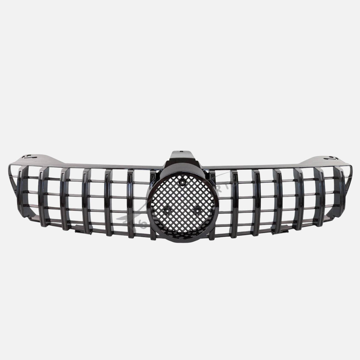 For Mercedes CLS-Class W219 GT Front Grille – Gloss Black Radiator Grill Upgrade (2005–2008)