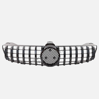 For Mercedes CLS-Class W219 GT Front Grille – Gloss Black Radiator Grill Upgrade (2005–2008)