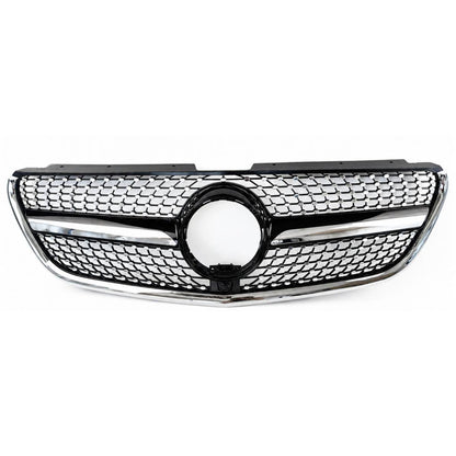 For Mercedes Vito Taxi W447 111 CDI Black Diamond Front Grille (2014–2023)
