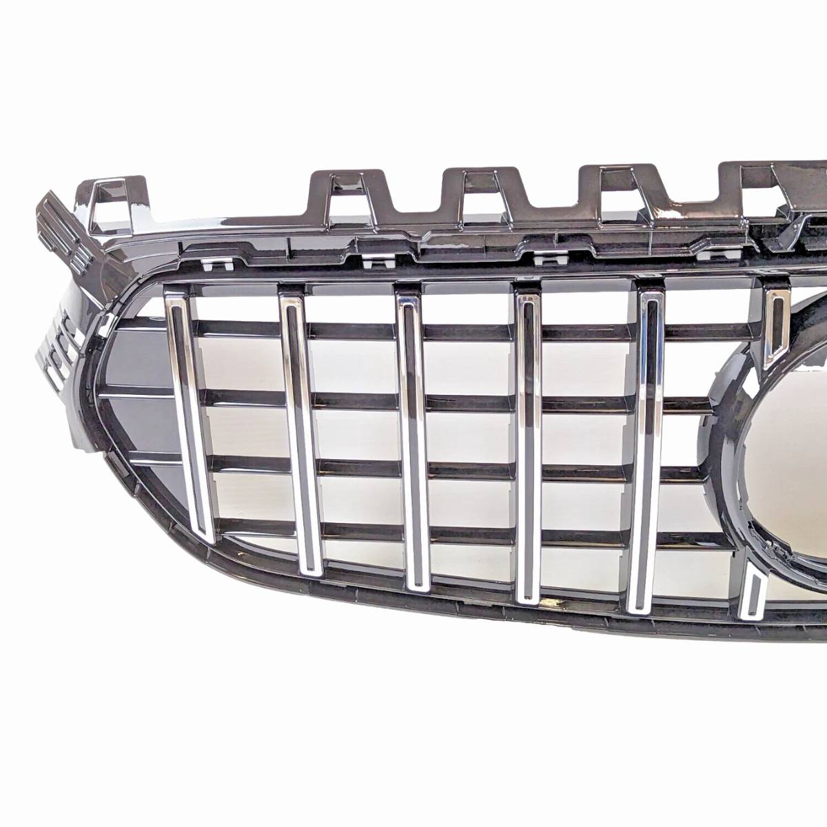 For Mercedes B-Class W247 B200 Compatible Front Bumper Chrome Grille 2018-2023 Panamericana