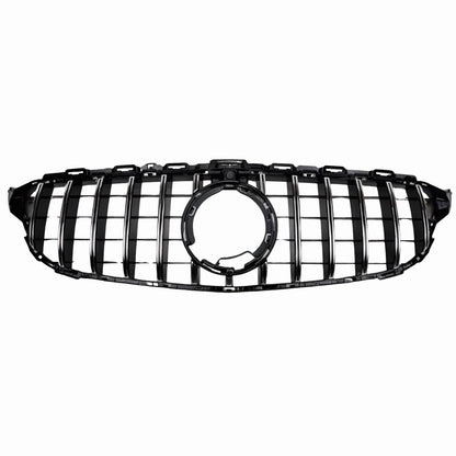 Mercedes‑Benz C‑Class C205 C300 GT Front Bumper Grille (2018‑2020) | AMG C43 Panamericana Style