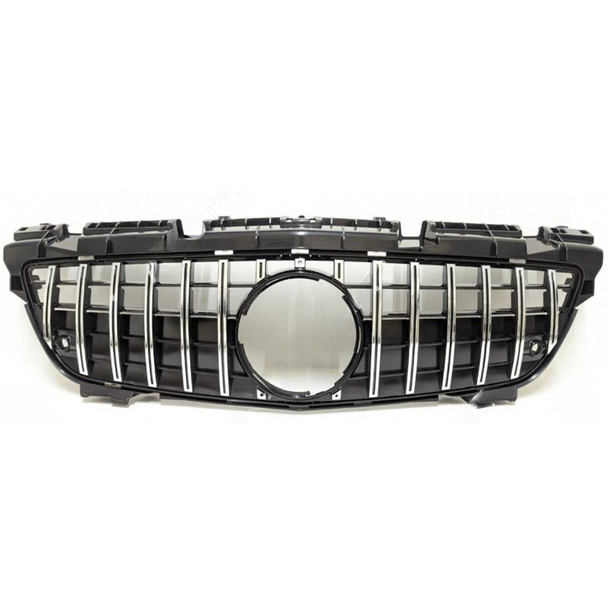 For Mercedes SLK-Class R172 GT-R Chrome Front Radiator Grille (2011–2016 SLK250, SLK55 AMG, SLK300 Pre-Facelift)
