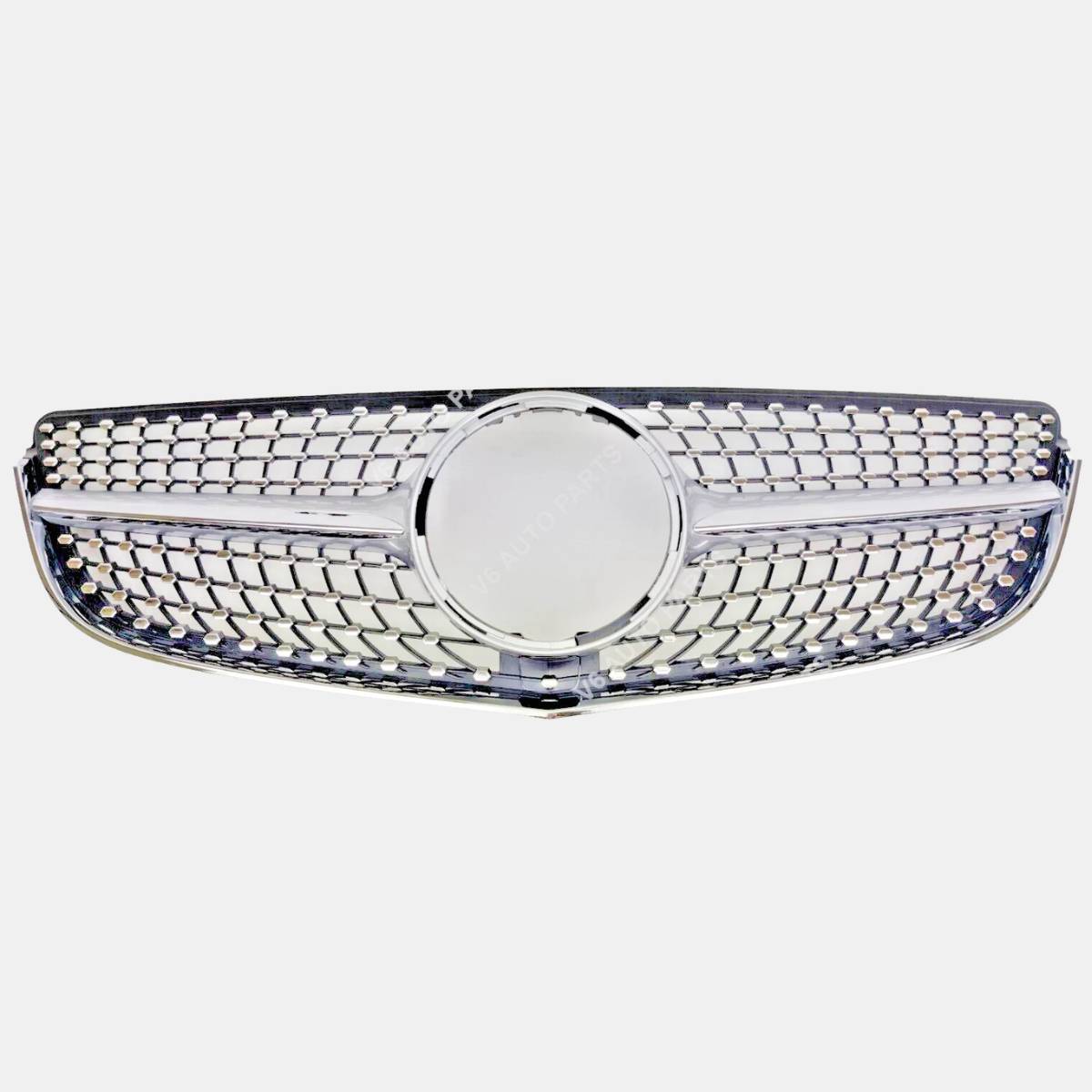 For Mercedes‑Benz E‑Class W207 (2013‑2016) Front Radiator Diamond AMG Style Grille – Fits E300, E350, E550 Coupe & Convertible