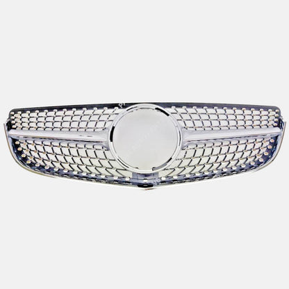 For Mercedes‑Benz E‑Class W207 (2013‑2016) Front Radiator Diamond AMG Style Grille – Fits E300, E350, E550 Coupe & Convertible