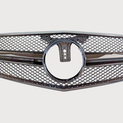 For Mercedes-Benz E-Class W212 Front Grille (2009–2013) – Gloss Black AMG Style E63 Look, Saloon & Estate