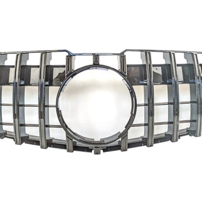 For Mercedes-Benz GLK-Class X204 (2008–2012) GLK250 Front Radiator Grille – Black Panamericana GT Style