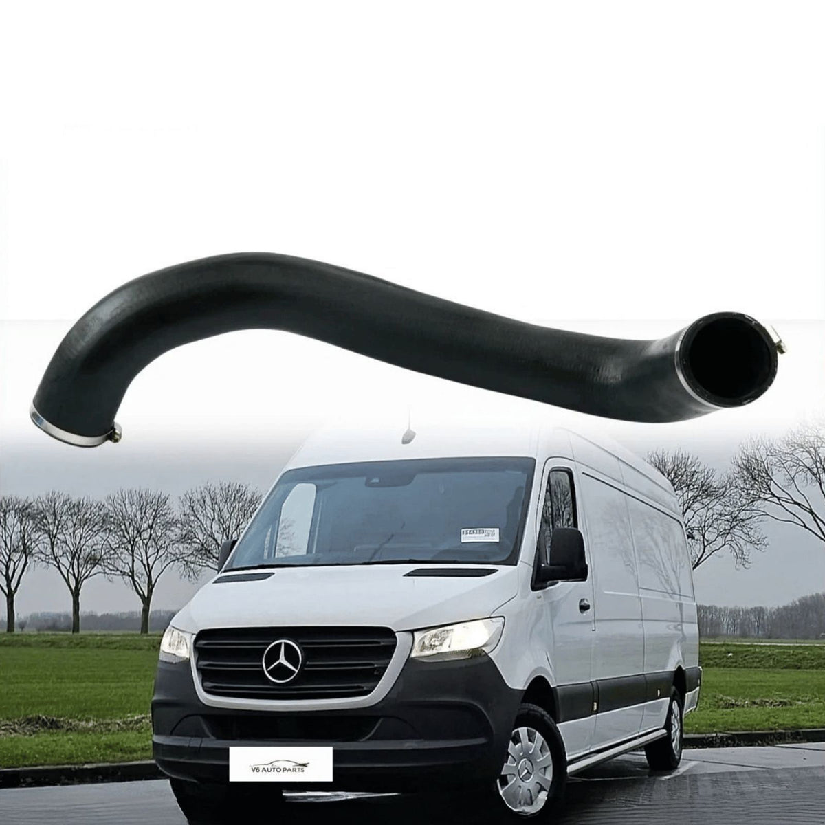 image of Mercedes Sprinter 3-t turbo intercooler hose 9015284782
