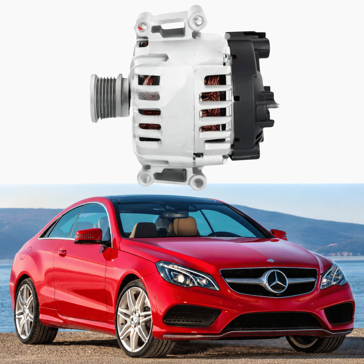 image of Mercedes-Benz C Class Petrol Alternator Charging System 0009063000