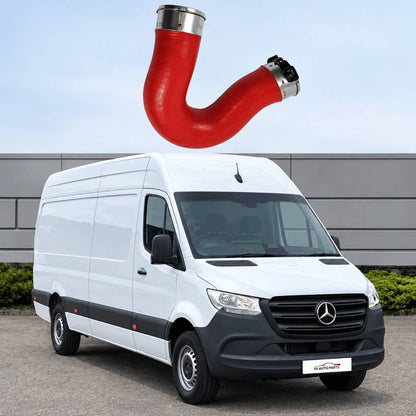 Image of A9065285082 intercooler hose pipe for Mercedes-Benz Sprinter 906 CDI
