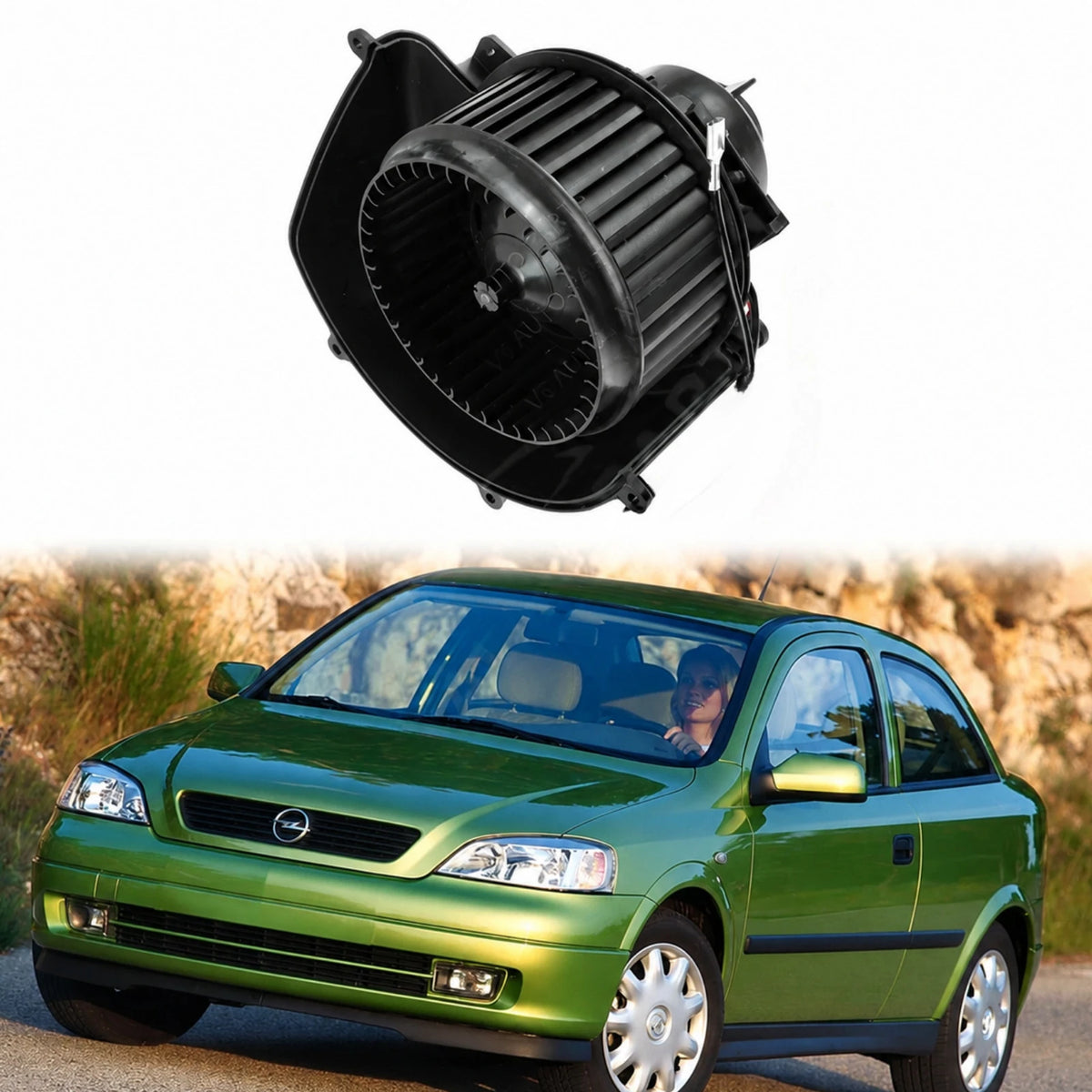 Image of Vauxhall Astra MK4 MK5 heater blower motor replacement 1.4L to 2.0L RHD