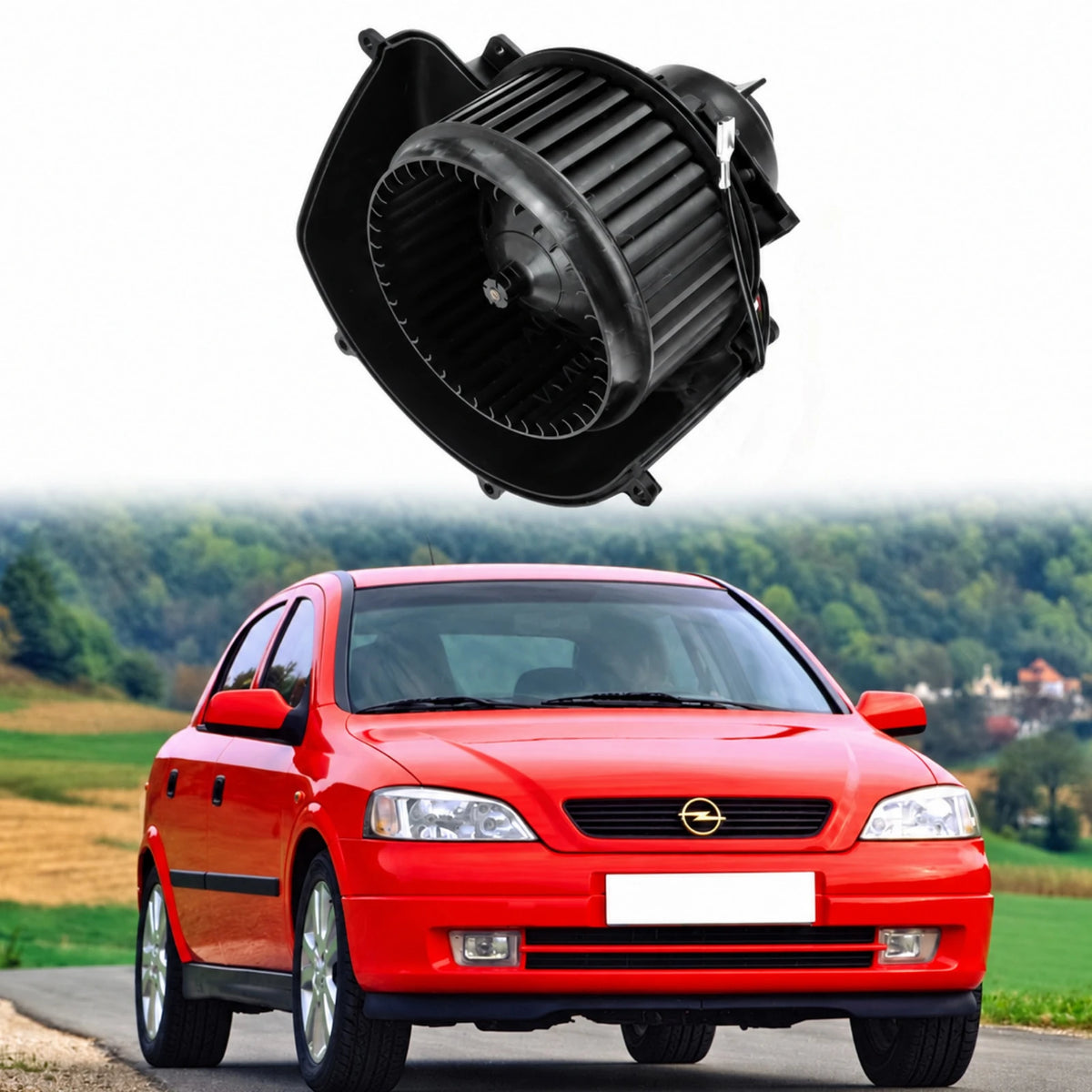 Image of Opel Astra MK4 MK5 cabin heater blower fan motor OEM 1845003 9192935