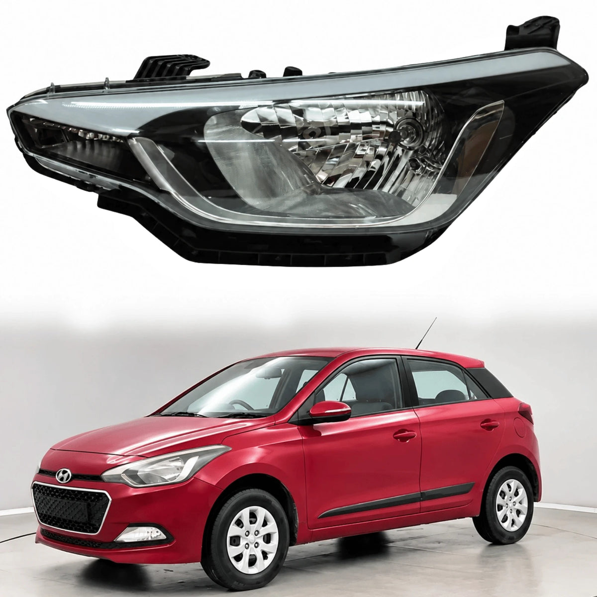 Image of Hyundai i20 Replacement Left Halogen Headlamp – 92101C7120