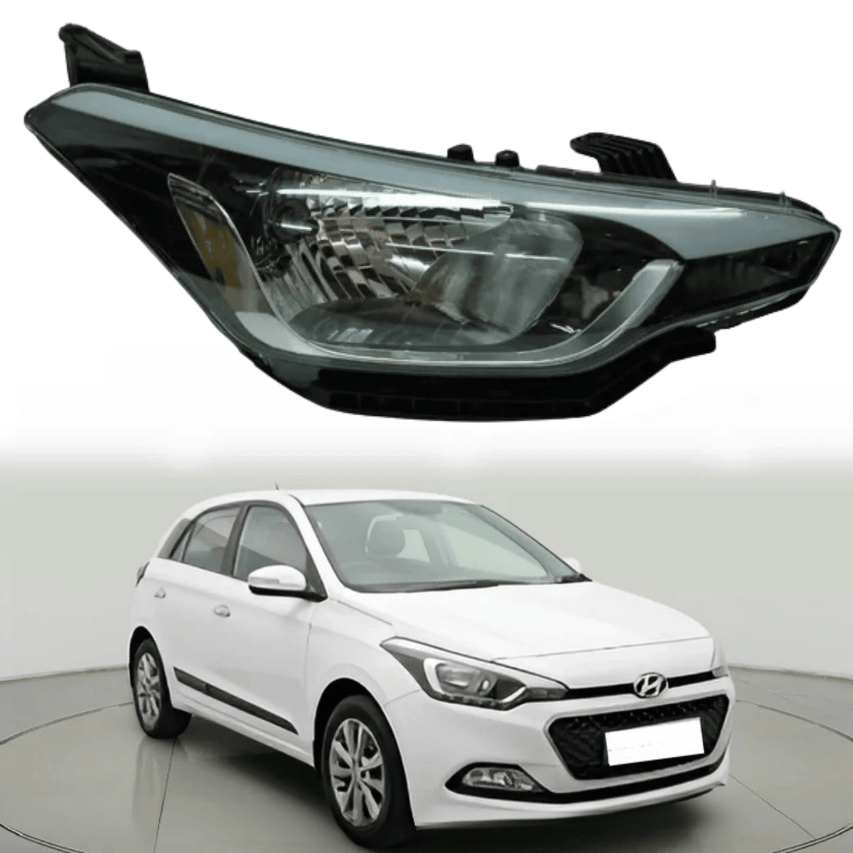 image of Hyundai i20 GB Model Right Headlight Halogen Unit 92102C7120