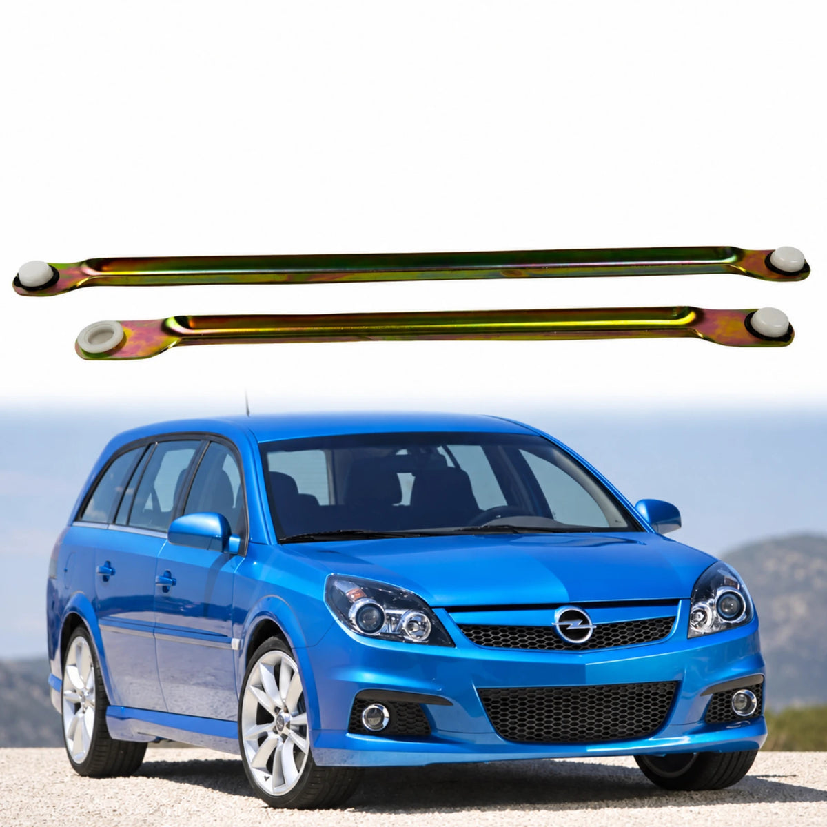 image of Vauxhall Vectra C Front Windshield Wiper Linkage Repair Rods OEM 93193922