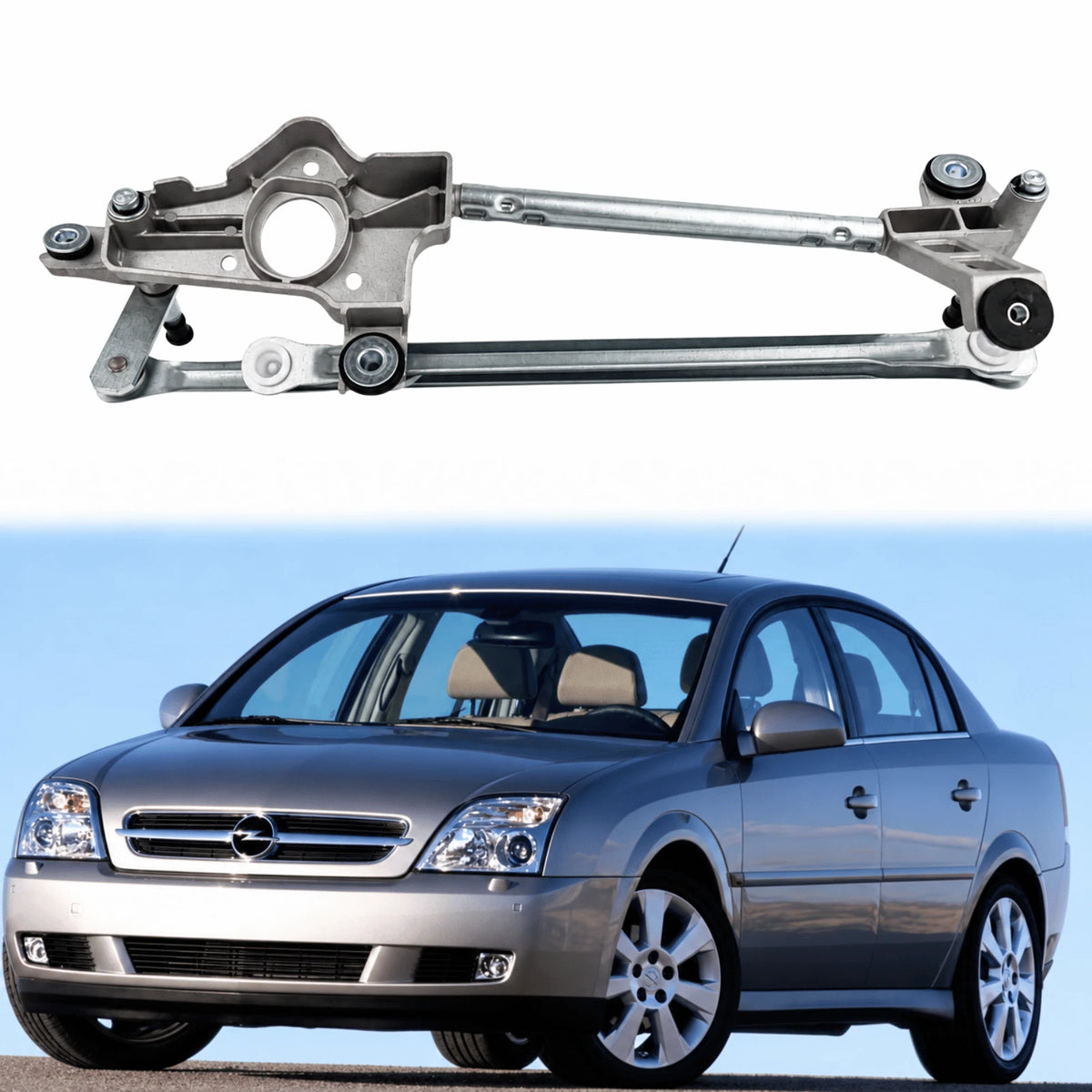 image of Vauxhall Vectra C Right Hand Drive Front Wiper Linkage Replacement 93189312
