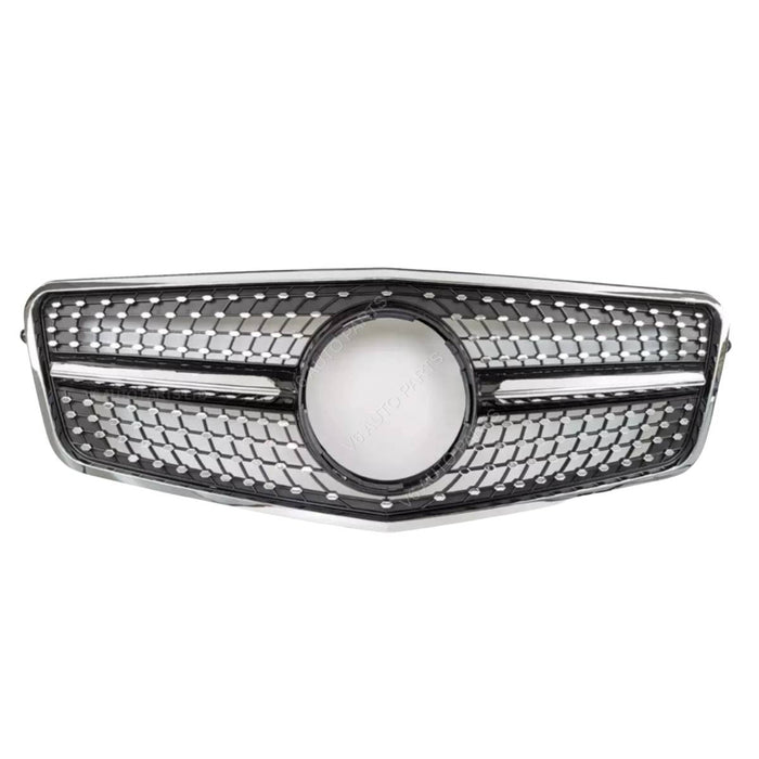 Mercedes-Benz E-Class S212 (2009–2013) Front Bumper Diamond Grille – E63 AMG Style – Fits E200 to E400