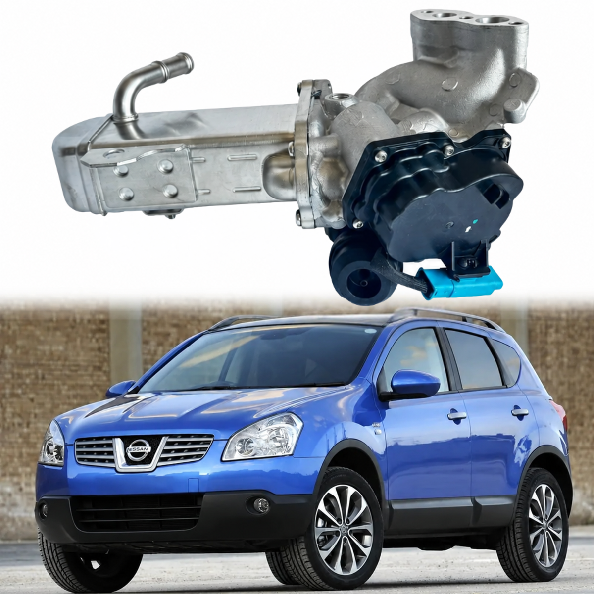 Image of Peugeot, Citroën, Ford and Fiat 2.0 TDCi EGR valve with cooler