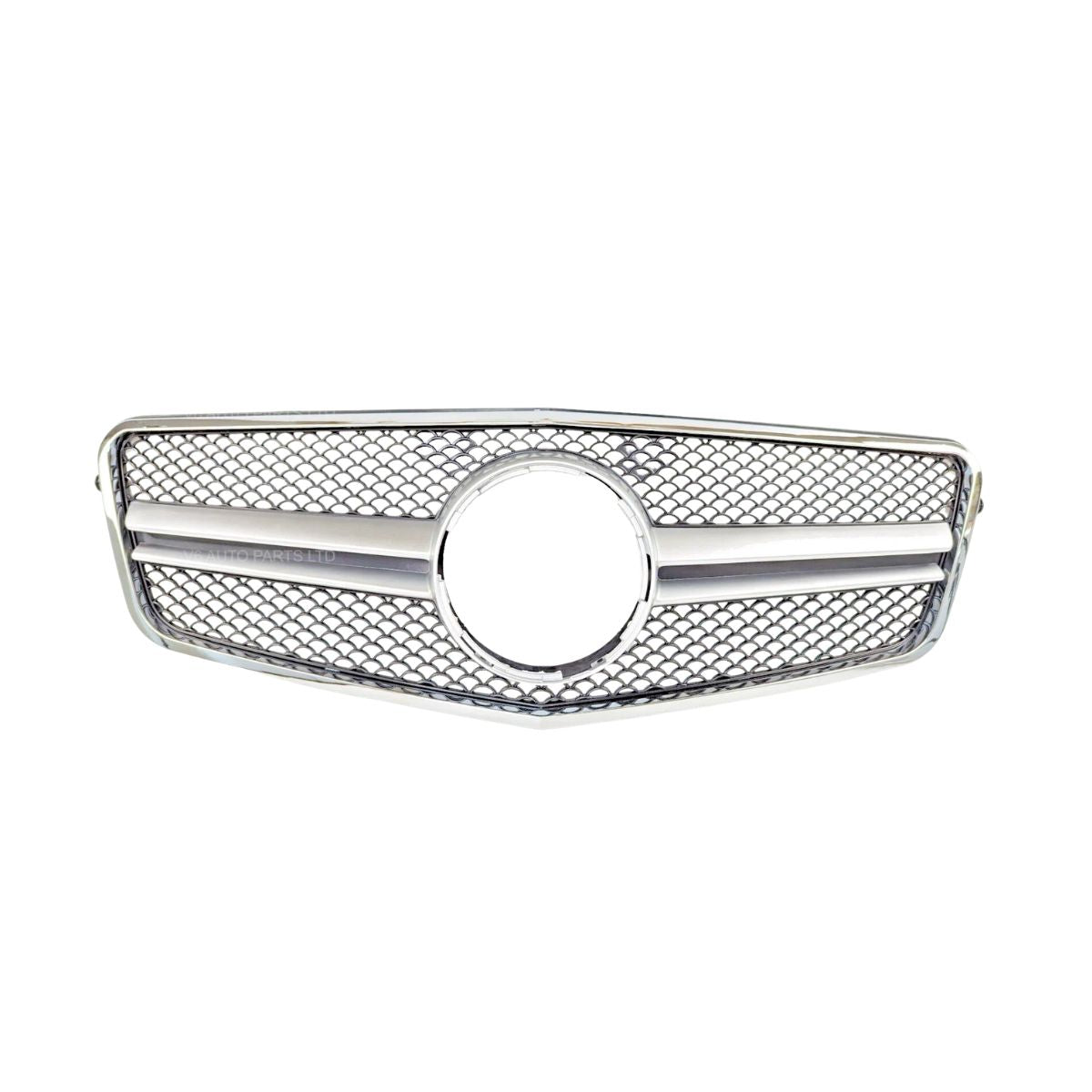 Frontstoßstange, glänzend schwarzer Kühlergrill für Mercedes Benz E-Klasse 2009–2013 W212 E63 AMG 