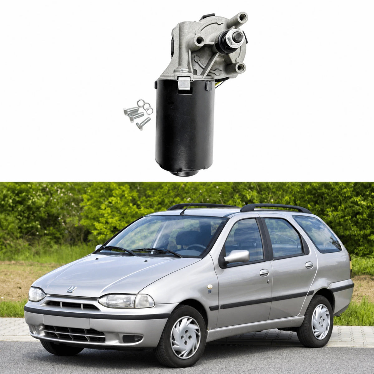 image of Front Wiper Motor and Linkage Mechanism for Fiat Palio Weekend 9945984