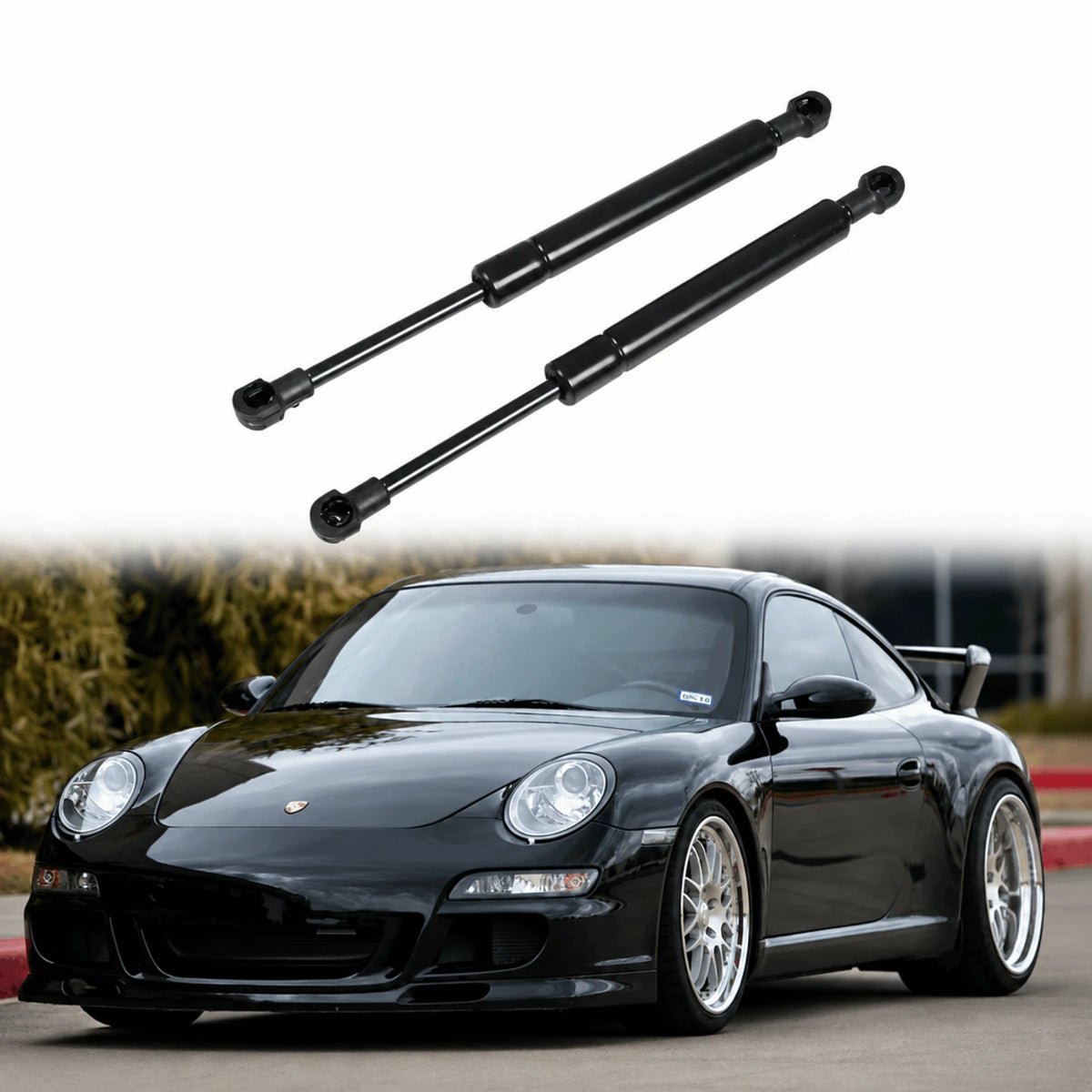 Image of front bonnet gas strut 99751155101 for Porsche 911 997