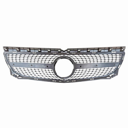 For Mercedes Benz B‑Class W246 Front Bumper Chrome Diamond Grille – Fits B180 & B250 (2011–2014)