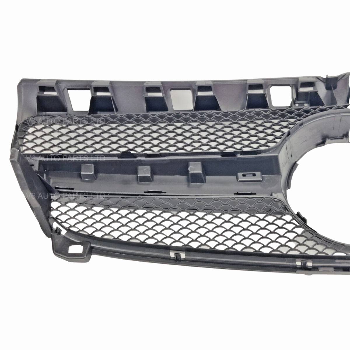 For Mercedes-Benz A-Class W176 Front Bumper AMG Sport Grille – Gloss Black (A45, A180, 2012–2015)