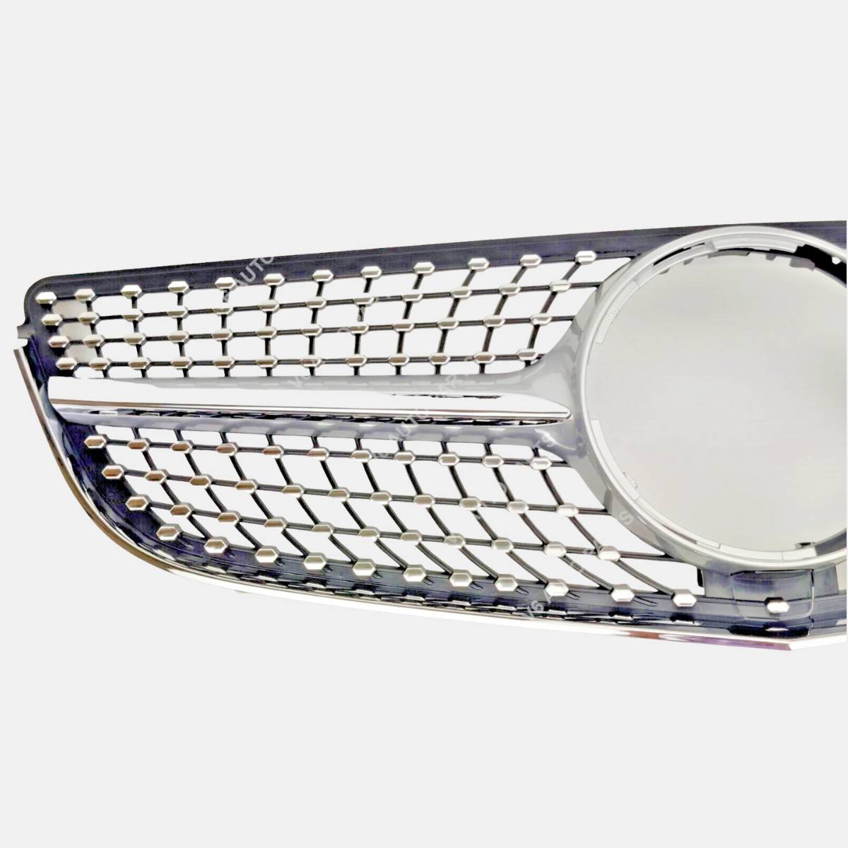 For Mercedes‑Benz E‑Class W207 (2013‑2016) Front Radiator Diamond AMG Style Grille – Fits E300, E350, E550 Coupe & Convertible