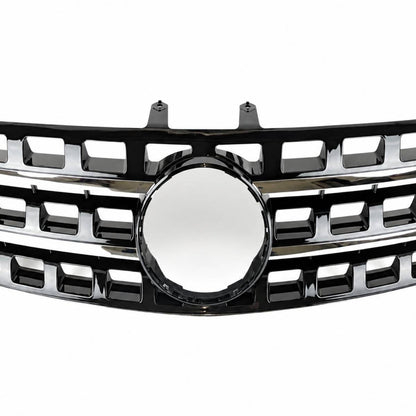 For Mercedes M‑Class W164 Front Radiator Black Grille (2009–2012 ML300, ML430)