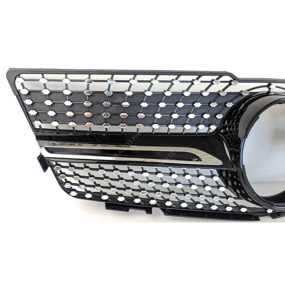 Schwarzer Frontstoßstangengrill für Mercedes Benz GLK-Klasse 2008–2012 X204 PreFacelift Sport