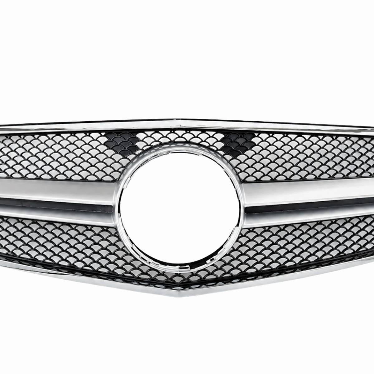 For Mercedes E‑Class W212 (2009–2013 Pre‑Facelift) E63 AMG Style Front Radiator Bumper Grille – Saloon & Estate