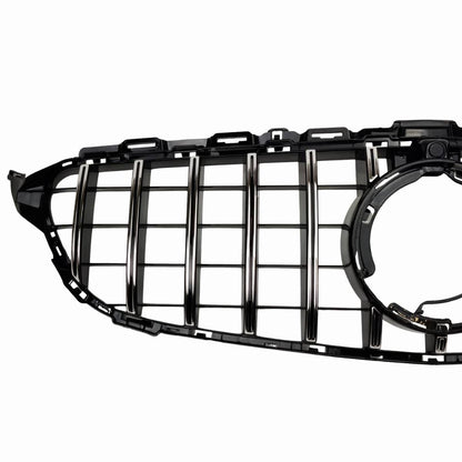 Mercedes‑Benz C‑Class C205 C300 GT Front Bumper Grille (2018‑2020) | AMG C43 Panamericana Style