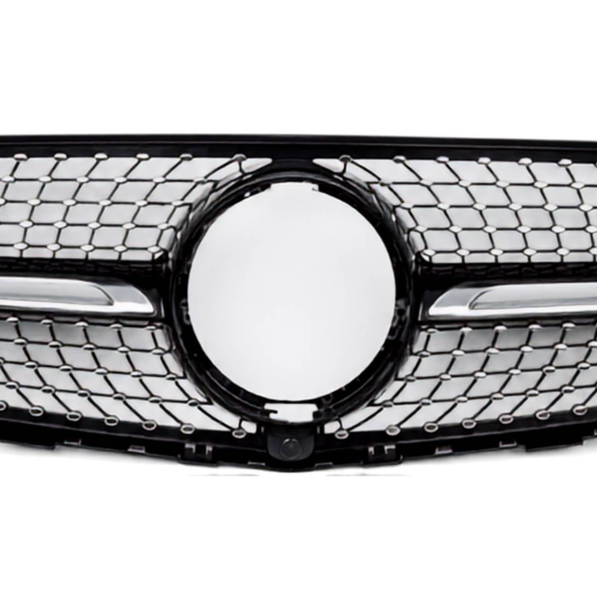 For Mercedes‑Benz GLC‑Class X253/Coupe Front Bumper Grille – Fits GLC400 & GLC450 (2015–2019 AMG Style Upgrade)