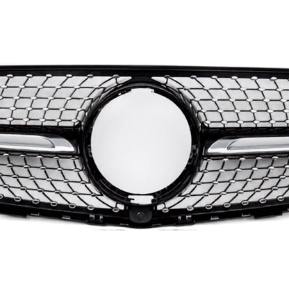 For Mercedes‑Benz GLC‑Class X253/Coupe Front Bumper Grille – Fits GLC400 & GLC450 (2015–2019 AMG Style Upgrade)