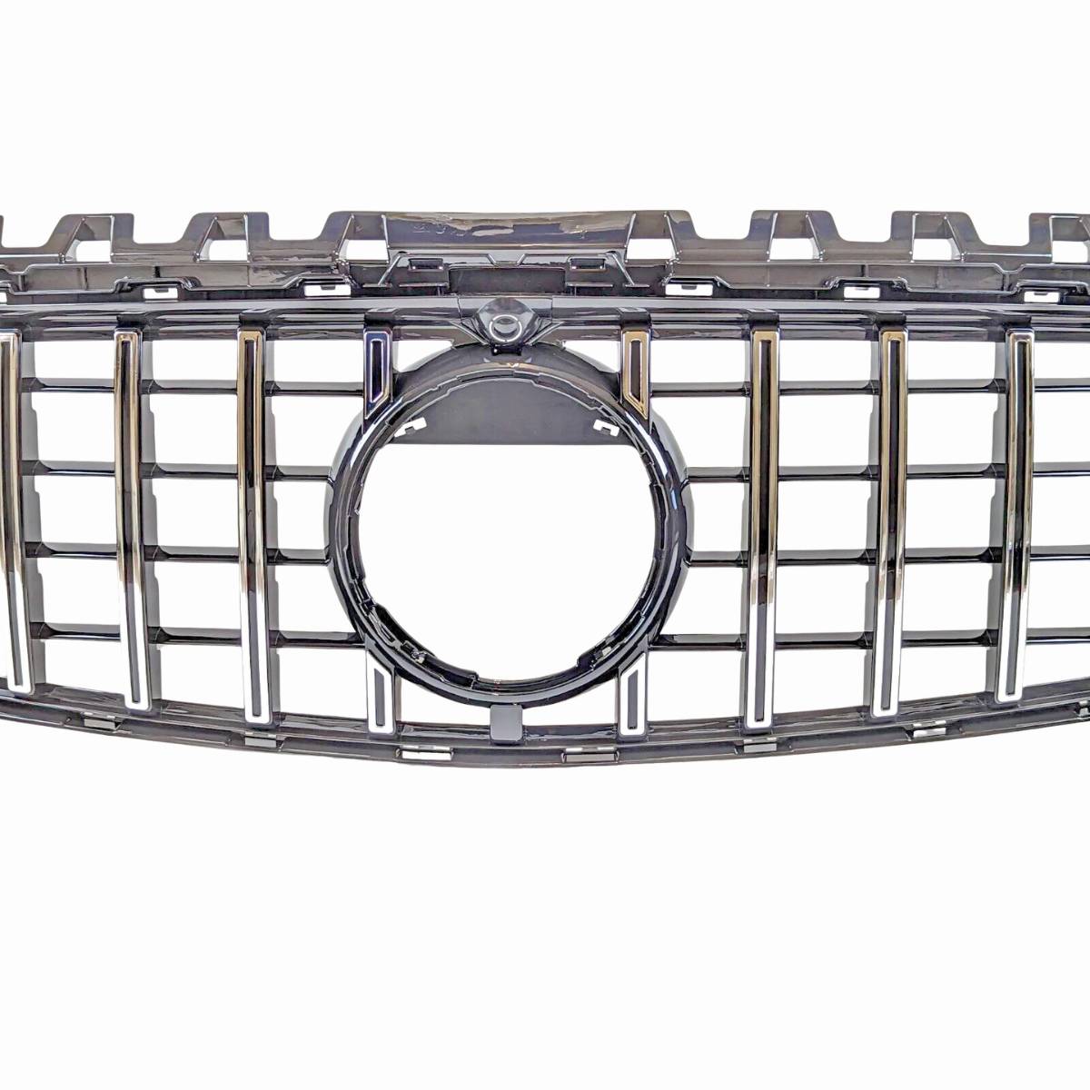 For Mercedes B-Class W247 B200 Compatible Front Bumper Chrome Grille 2018-2023 Panamericana